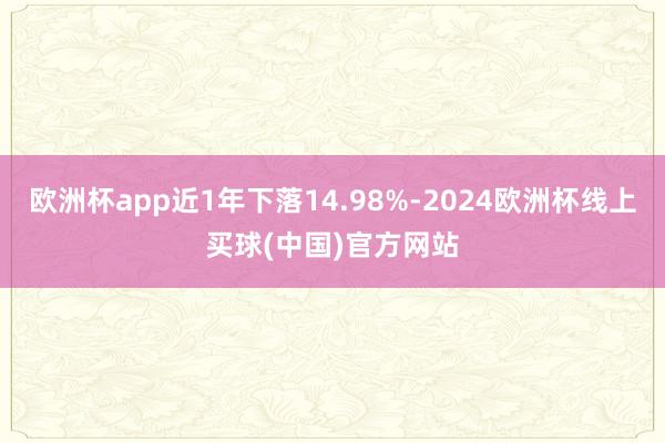 欧洲杯app近1年下落14.98%-2024欧洲杯线上买球(中国)官方网站